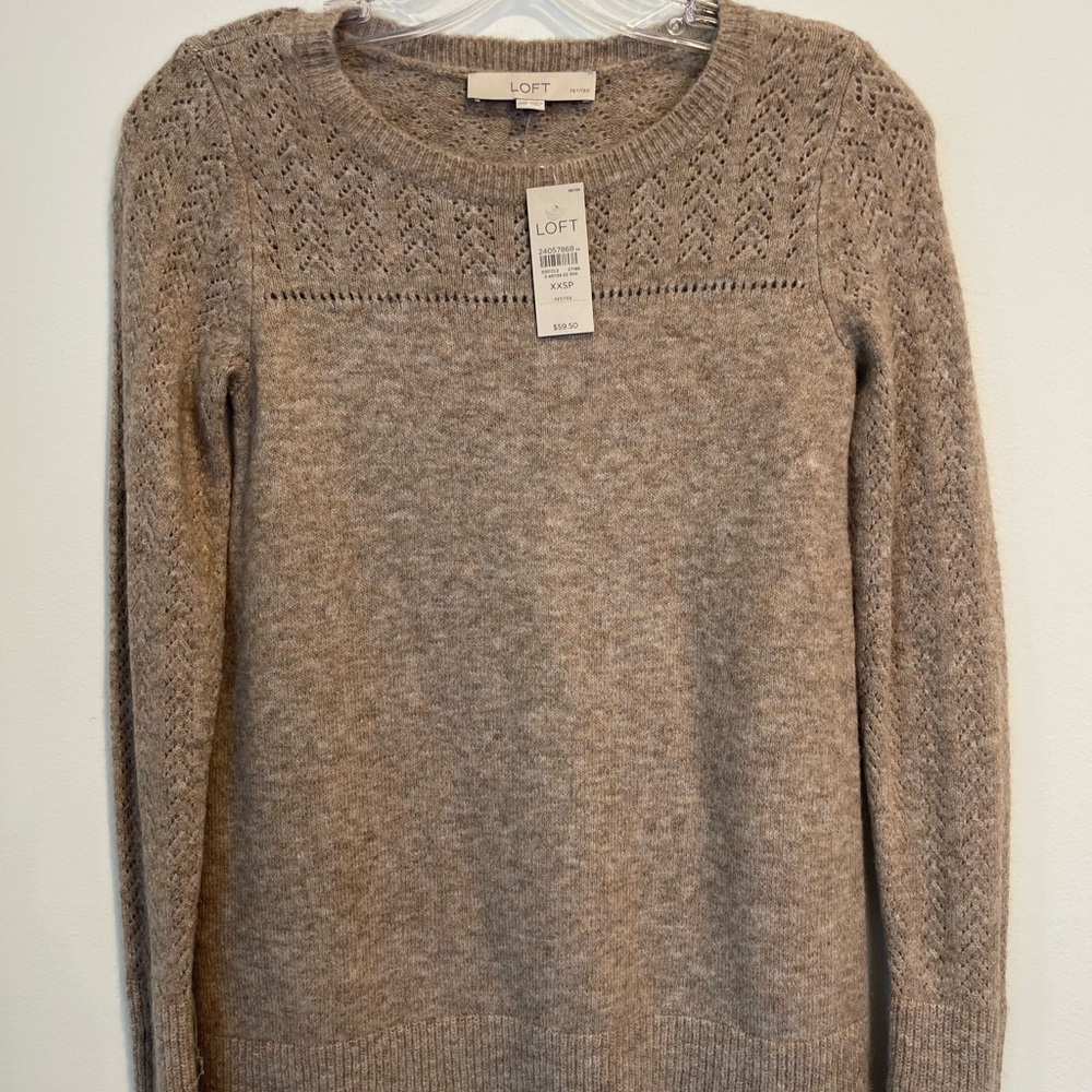 Loft Beige Sweater